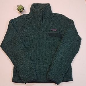 Patagonia Green Pullover Fleece Jacket